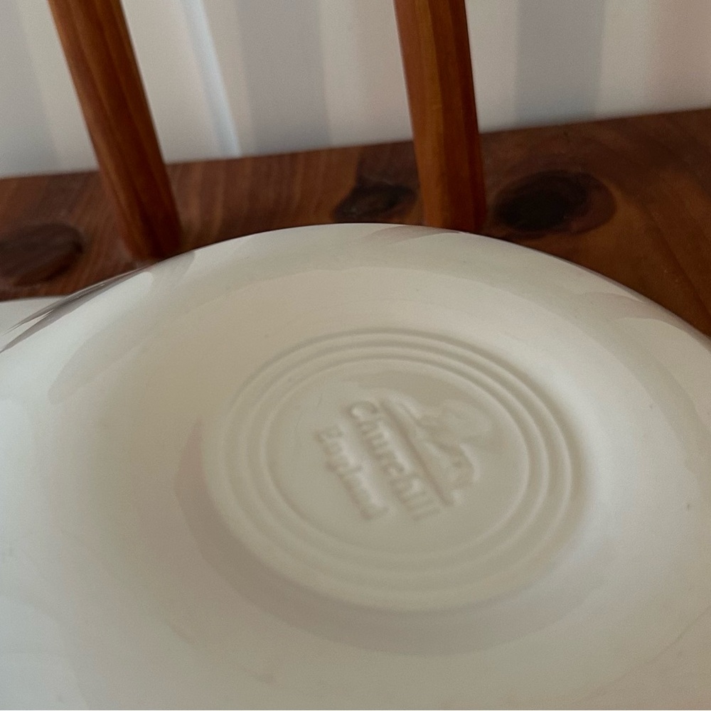Set of 2 Churchill England IKEA Bowls Blue tulip Vintage - Picture 5 of 7